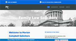 Desktop Screenshot of mcsolicitors.ie